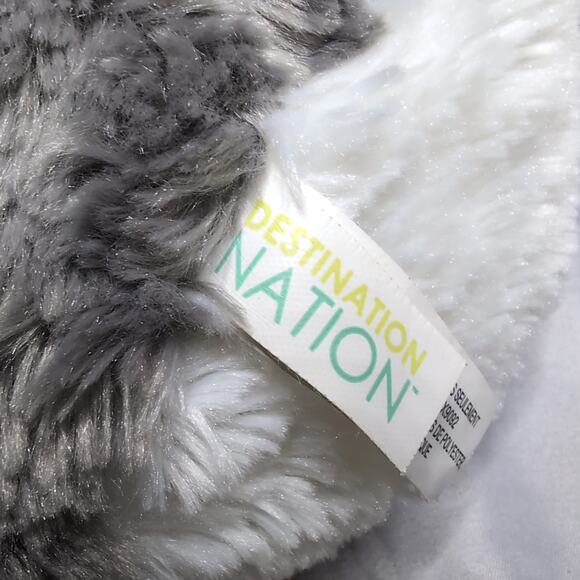 Aurora Destination Nation Penguin Baby Plush Stuffed Animal Grey White Soft - Picture 10 of 12